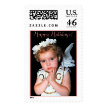 Happy Holidays! postage