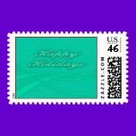 Happy Holidays Postage Stamp stamps