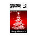 Happy Holidays Postage Stamps