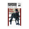 Happy Holidays Postage Stamps stamp
