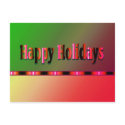 Happy Holidays postcards by DonnasGreetingCards Happy Holidays postcards