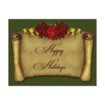 Happy Holidays postcards