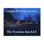 Happy HOLIDAYS Post Card