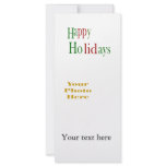 Happy Holidays Rack Card