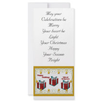 Happy Holidays rack cards by smudgeart Happy Holidays rack cards