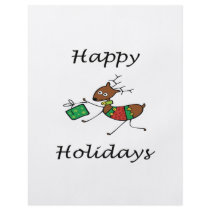 Happy Holidays Reindeer Personalized Flyer