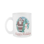 Happy Holidays Santa Mug