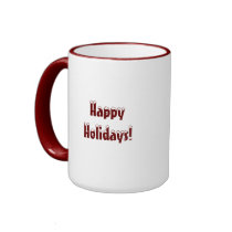 Happy Holidays/Seasons Greetings! mugs by jenepooh Happy Holidays/Seasons Greetings! mugs