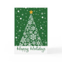 Happy Holidays Snow Tree Green cards by twilight_cat Happy Holidays Snow Tree Green cards