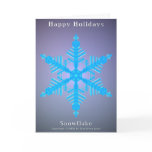 Happy Holidays Snowflake 01 Greeting Card