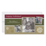 Happy Holidays Snowflake Sweet 3-Photo :: 03 Photo Card Template