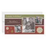 Happy Holidays Snowflake Sweet 3-Photo :: 09 Photo Card Template
