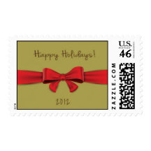 Happy Holidays Stamp
