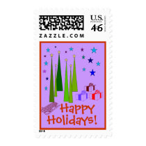 Happy Holidays Stamp by ggbythebay Happy Holidays Stamp