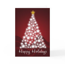 Happy Holidays Starry Tree - Card by twilight_cat Happy Holidays Starry Tree - Card