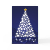 Happy Holidays Starry Tree - Card by twilight_cat Happy Holidays Starry Tree - Card