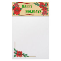 Happy Holidays stationary stationery by RanchLady Happy Holidays stationary stationery