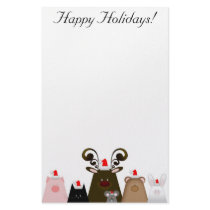Happy Holidays Stationery by ForWorkaholics Happy Holidays Stationery