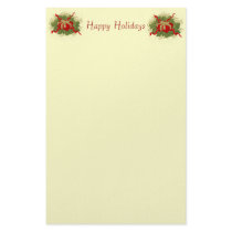 Happy Holidays Stationery by ForWorkaholics Happy Holidays Stationery
