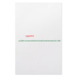 Happy Holidays Stationery Design