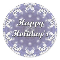 Happy Holiday's stickers by JustParties Happy Holiday's stickers