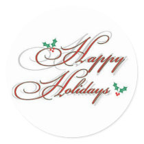 happy holidays stickers by kirstenking14 happy holidays stickers