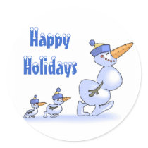 Happy Holidays Stickers by forbes1954 Happy Holidays Stickers