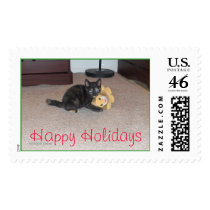 Happy Holidays Stinky postage by Sanprincess Happy Holidays Stinky postage
