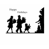 Happy Holidays T-Shirt by Sylinden Happy Holidays T-Shirt