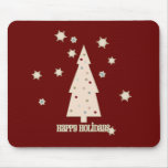 Happy Holidays Tree Mouse Mat