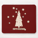 Happy Holidays Tree mousepads by dreamwhisper Happy Holidays Tree mousepads