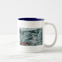 Happy Holidays wishes Xmas Season's Greetings Coffee Mug