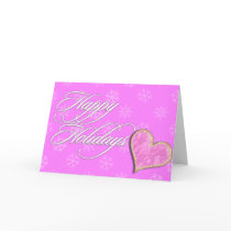 Happy holidays with Heart cards by silentranksshop Happy holidays with Heart cards