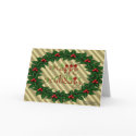 Happy Holidays Wreath Greeting Cards