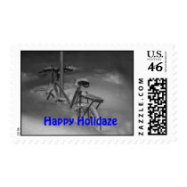 Happy Holidaze Postage