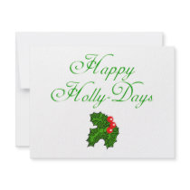 Happy Holly Days Apparel, Stocking Stuffers invitations by holidayholly Happy Holly Days Apparel, Stocking Stuffers invitations