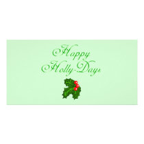 Happy Holly Days Apparel, Stocking Stuffers photo cards