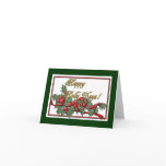 Happy Holly Days BLANK NOTE CARDS