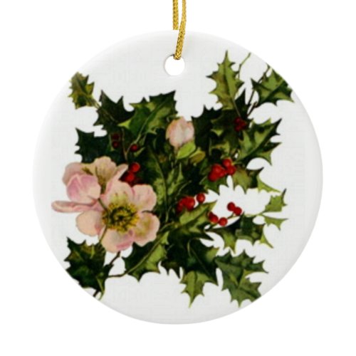 Happy Holly-Days Ornament ornament