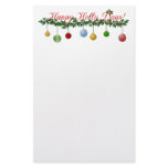 Happy Holly Days Stationary stationery