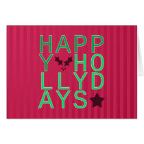 Happy Hollydays cards