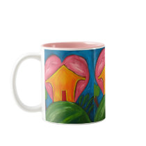 Happy Home Mug by kimcards Happy Home Mug