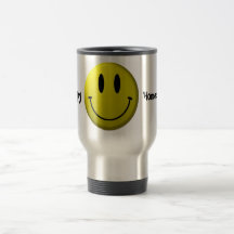 Happy Homeschooler Smiley Travel Mug