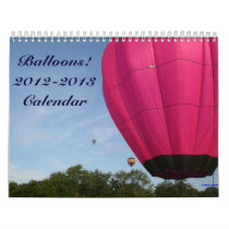 Happy Hot air Balloons  2012-13 Calendar