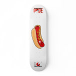 Happy Hot Dog Skateboard