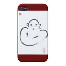 Happy Hotei Buddha Ink iPhone Case iphone cases