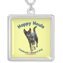 Happy Houla Dog Personalized Necklace