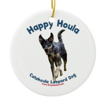 Happy Houla Dog Christmas Ornament