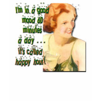 Happy Hour Baby Doll T t-shirts by TotallyRetro Happy Hour Baby Doll T t-shirts