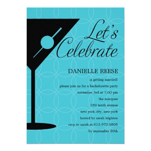 Happy Hour Bachelorette/Bridal Shower Invitation